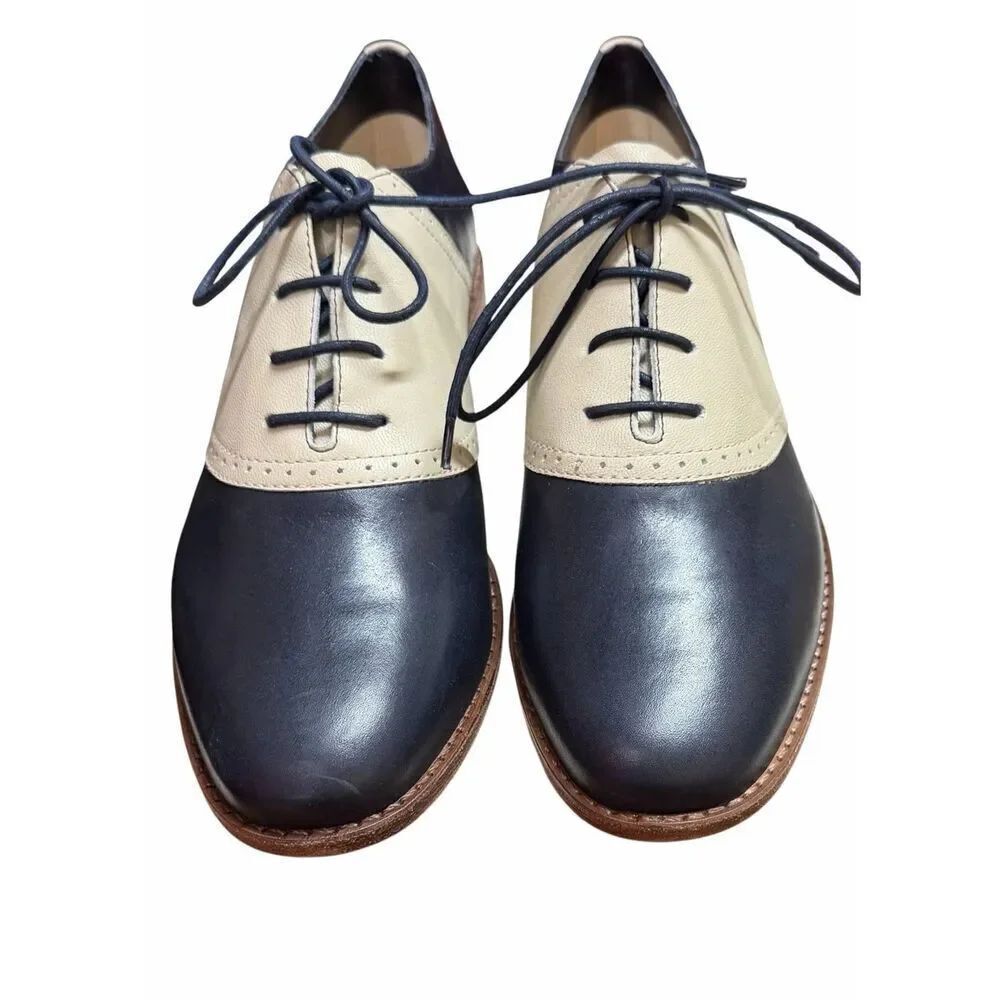 THE GREAT Saddle Shoe in Navy NWB Size 8